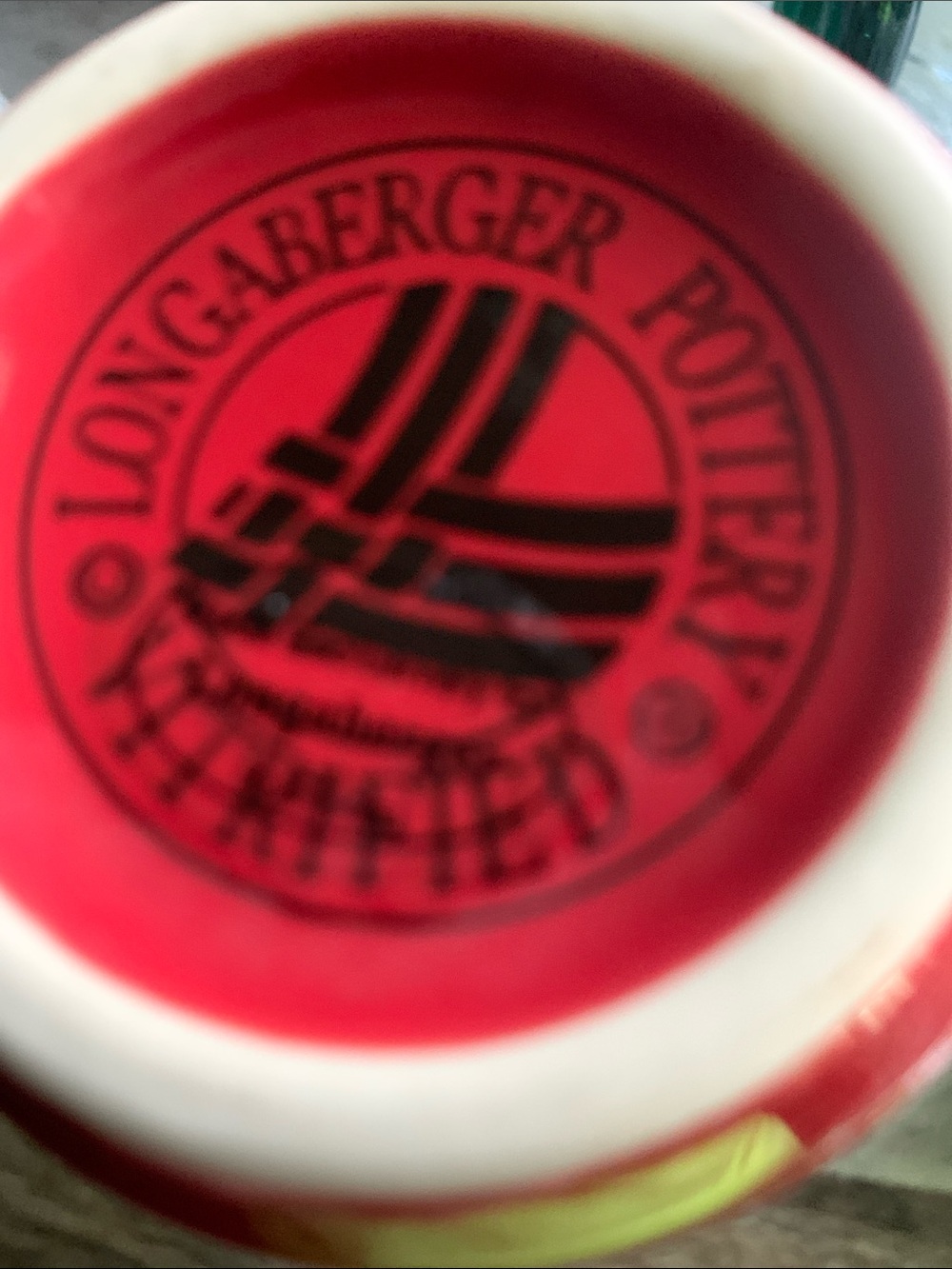 Longaberger large mug